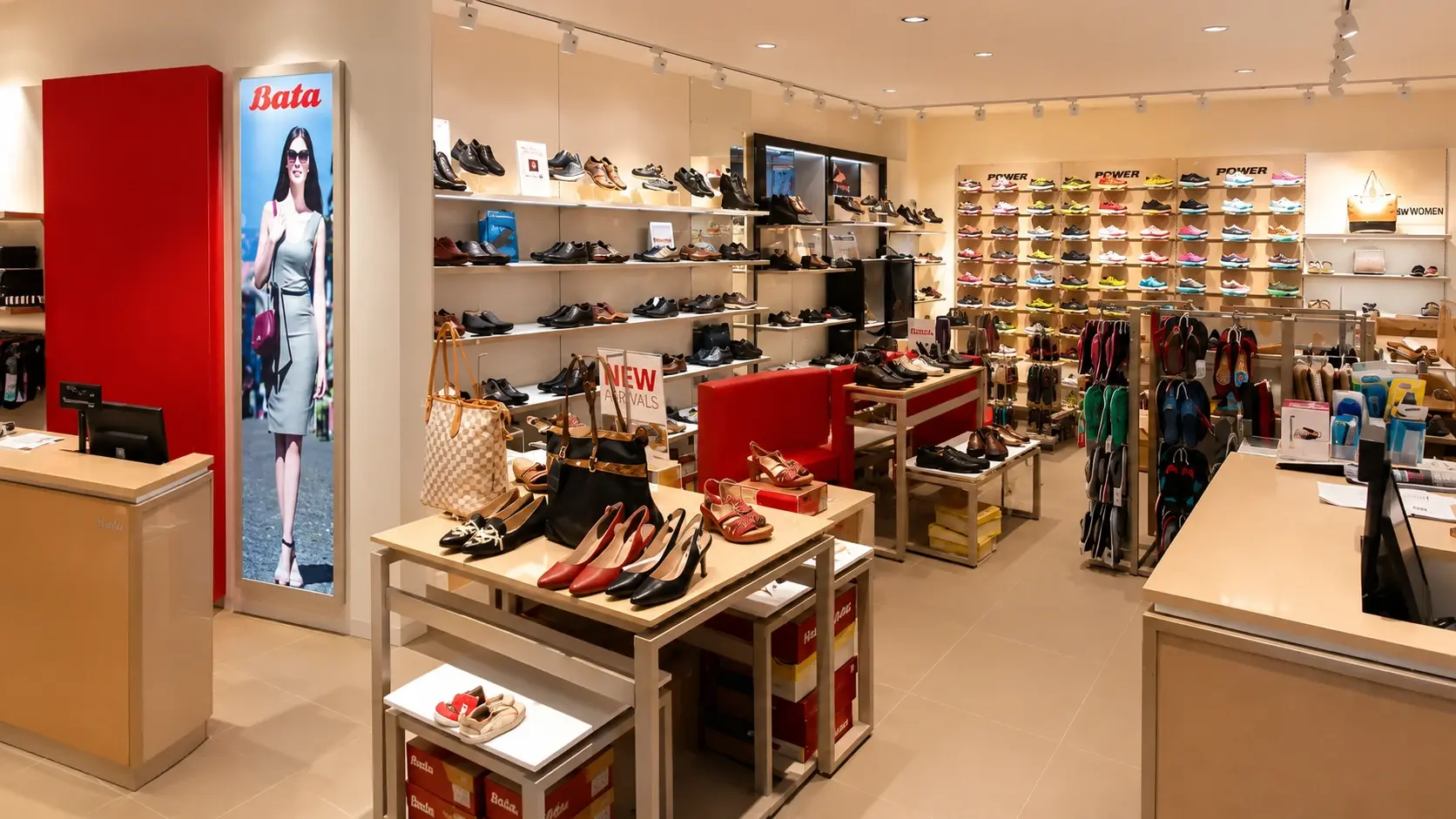 Bata Flagship Airport Store — SK Enterprises Rajiv Gandhi International Airport, Hyderabad