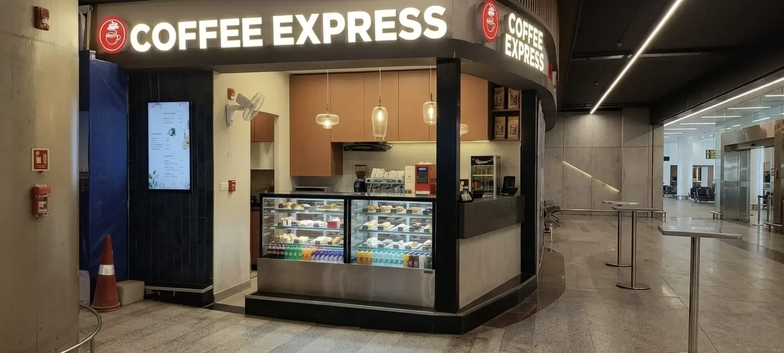 Coffee Express Outlet — SK Enterprises Rajiv Gandhi International Airport, Hyderabad