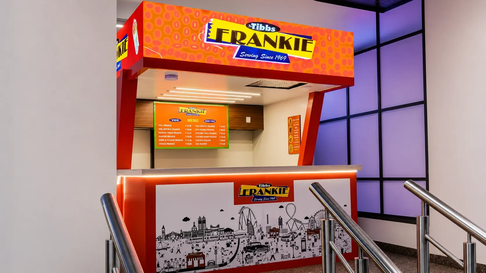 Tibb's Frankie — SK Enterprises Rajiv Gandhi International Airport, Hyderabad